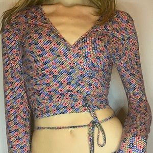 Old American apparel wrap around long sleeve.